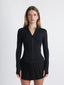 Cloud Stride Zip Up Jacket - Black