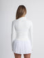 Cloud Stride Zip Up Jacket - White