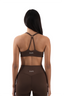 Tone Heart Sports Bra - Cocoa