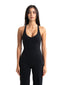 Flow Scoop Tank Top - Black
