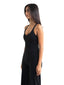 Flow Scoop Tank Top - Black
