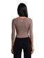 3/4 Long Sleeve Top - Taupe