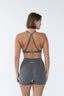 FitLuxe Arlo Sports Bra - Graphite