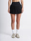 Stride Pleated Skirt - Black