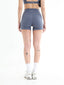 Cloud Hidden Scrunch Shorts - Slate Blue