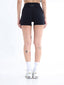 Cloud Hidden Scrunch Shorts - Black