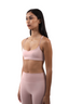 Tone Heart Sports Bra - Rose