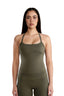 Tone Racer Tank Top - Olive Green