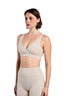 Tone Curve Sports Bra - Cream