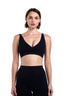 Tone Curve Sports Bra - Black