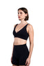 Tone Curve Sports Bra - Black