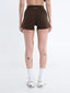 Cloud Hidden Scrunch Shorts - Espresso