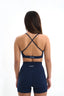 Tone Deni Sports Bra - Navy Blue