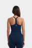 Tone Racer Tank Top - Navy Blue