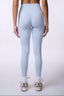 Tone Crossover Hidden Scrunch Leggings - Dusty Blue