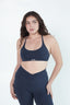 FitLuxe Arlo Sports Bra - Navy Blue