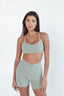 FitLuxe Arlo Sports Bra - Sage Green