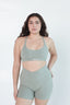 FitLuxe Arlo Sports Bra - Sage Green