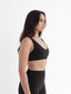 FitLuxe Cora Sports Bra - Black