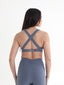 FitLuxe Cora Sports Bra - Slate Blue