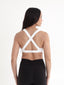 FitLuxe Cora Sports Bra - White