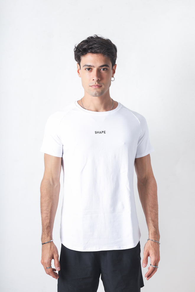 Form Compression Tee - White