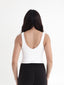 FitLuxe V-Neck Tank Top - White