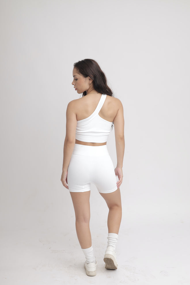 Frame Shorts Set - White